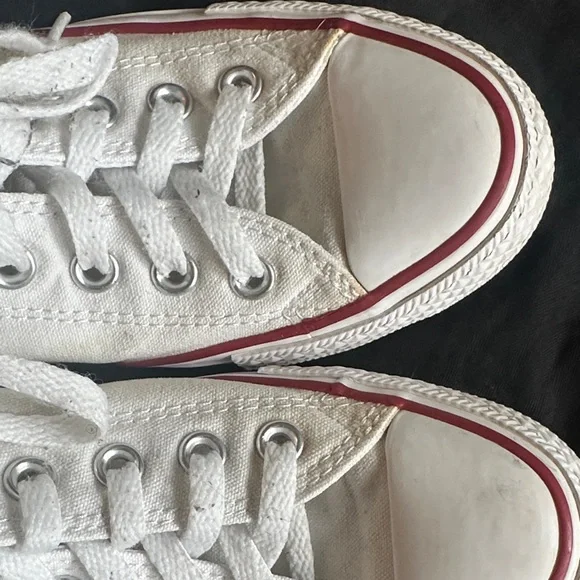 Two Pair Men’s 6 Converse Sky Blue and white Canvas Shoes - Picture 12 of 12